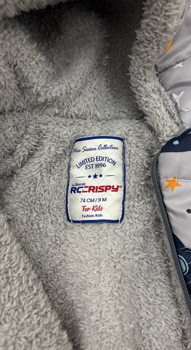 Gri Kapüşonlu astronot Tulum - Görsel 2