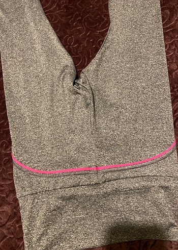 Gri Spor Kadın Tayt - Görsel 4