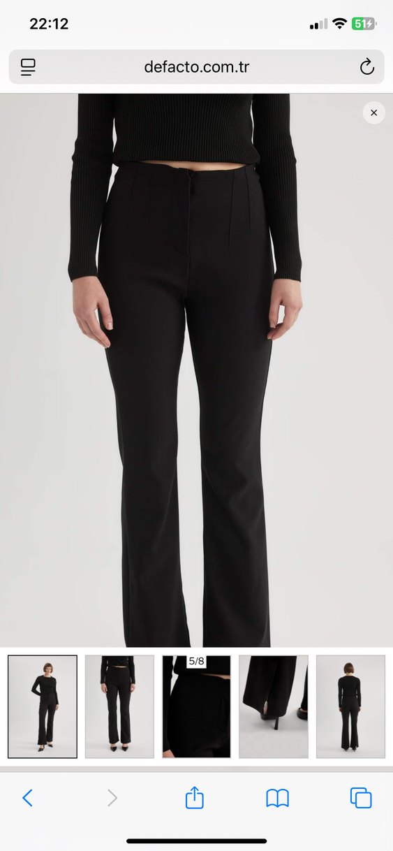 Siyah Pantolon - Görsel 2