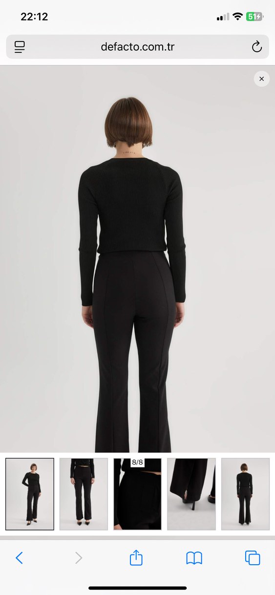 Siyah Pantolon - Görsel 3