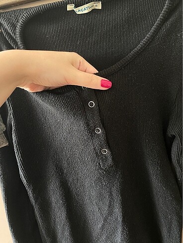 s Beden siyah Renk Siyah basic bluz