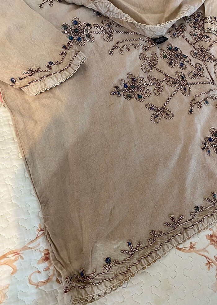 Nakışlı Bluz - Görsel 4