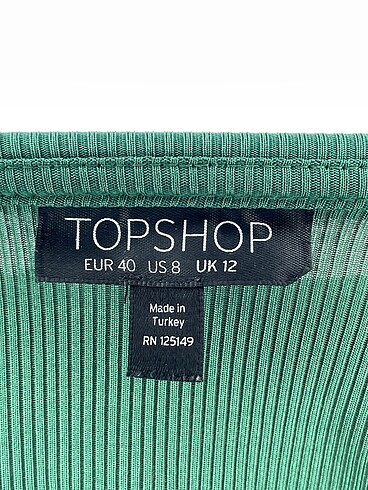 40 Beden yeşil Renk Topshop Bluz %70 İndirimli.