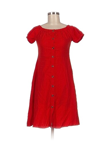 Vintage Love Kısa Elbise %70 İndirimli.