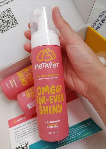 Metapet Kedi Kuru Şampuanı 200 ml