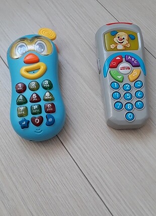 Eğitici telefon ve sayı renk söyleyen kumanda