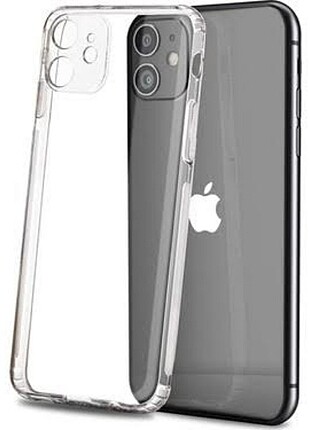İphone 3d Kamera Korumalı Tıpalı Seffaf kılıf 