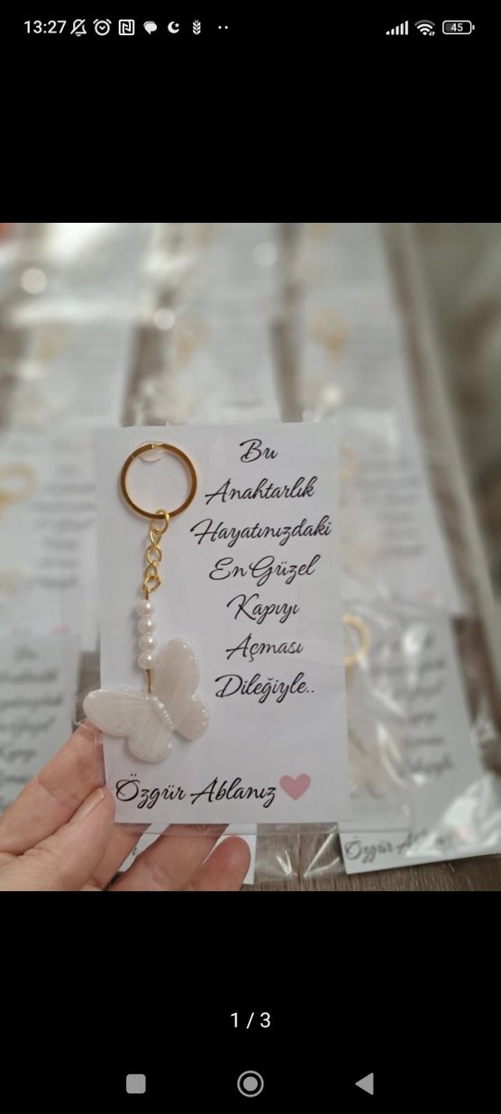 hediyelik istiridye Anahtarlık - Görsel 2