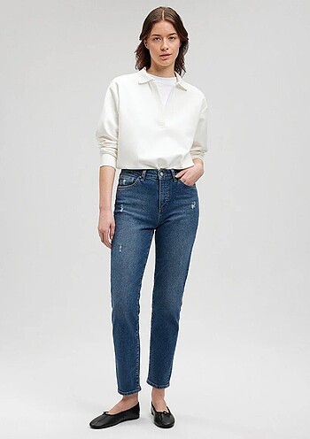 Mavi Cindy 90s İndigo Mavisi Jean Pantolon