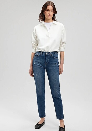 Mavi Jeans Mavi Cindy 90s İndigo Mavisi Jean Pantolon