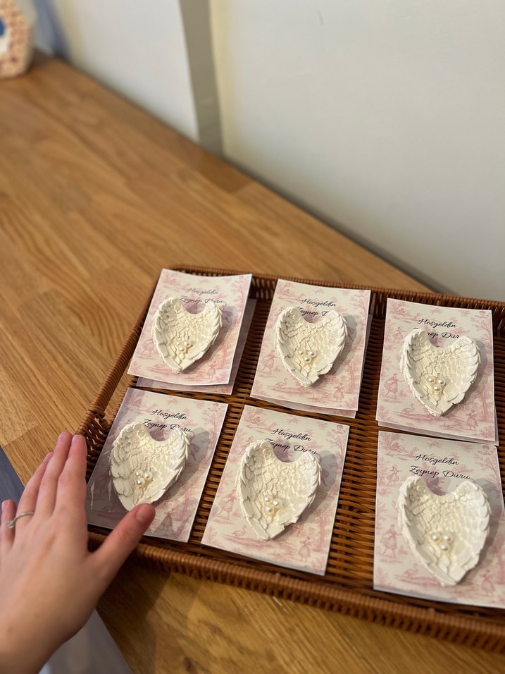 melek kanadı magneti doğum hatırası - Görsel 2