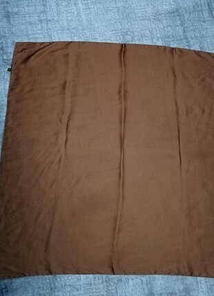 Taba rengi düz esarp