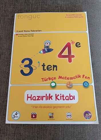 3. Sınıftan 4. Sınıfa geçiş hazırlık kitabi