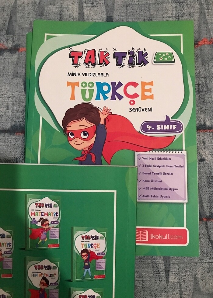 4.sınıf tekrar ve alıştırma kitapları - Görsel 4