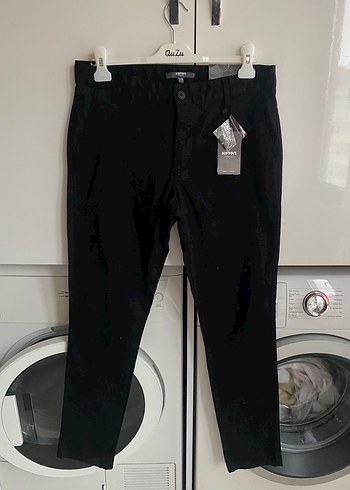 Siyah Skınny Fit Erkek Pantolon - Görsel 2