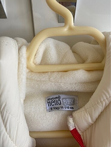 5 Yaş Beden beyaz Renk HelloBaby Ekru Mont