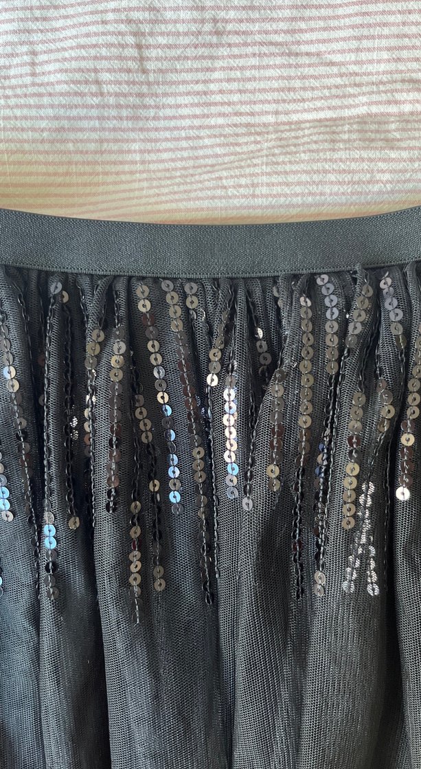 Kız Çocuk Siyah Fırfırlı Etek - Görsel 2