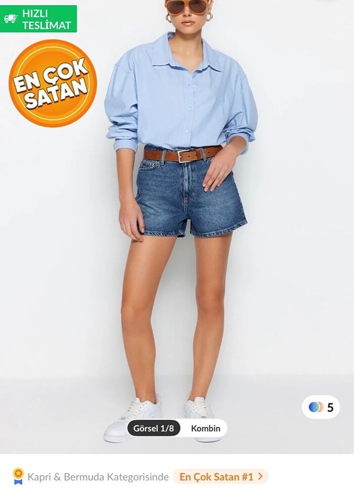 Kot Şort - Görsel 3