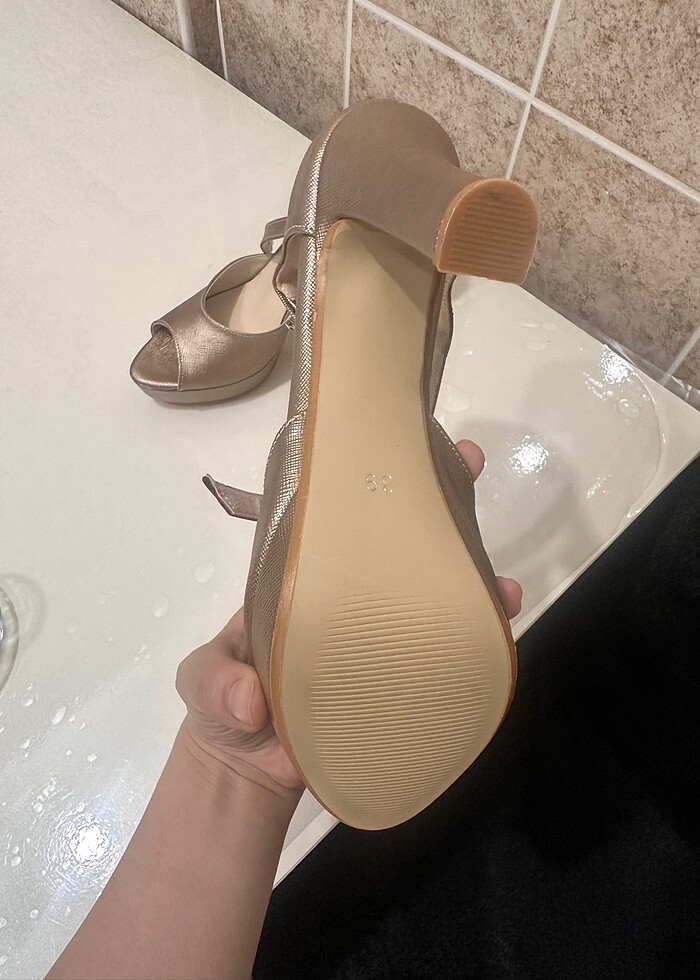 Topuklu Abiye Ayakkabı - Görsel 4