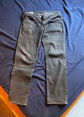 H&M Koyu Gri Denim Jean