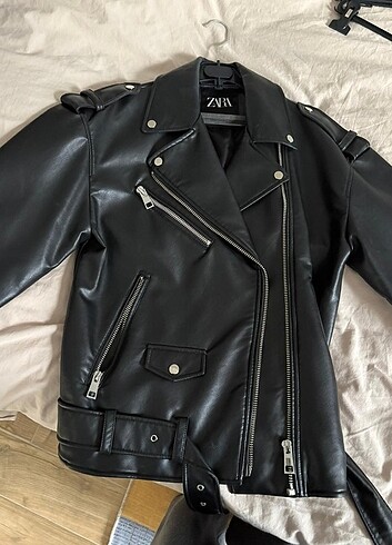 Zara Oversize Deri Ceket 