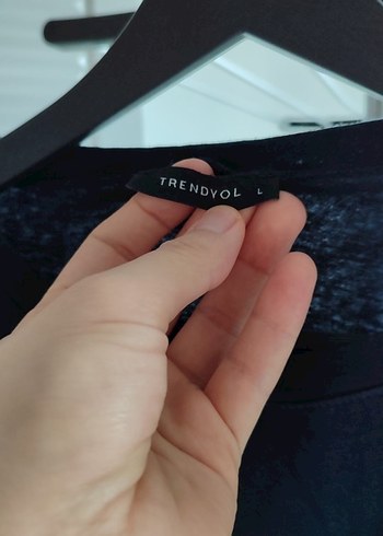 Mor Renkli Pamuklu Hamile Tişörtü - Görsel 4