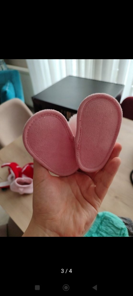 Kız Çocuk Pembe Kürklü Sıcak Panduf - Görsel 3