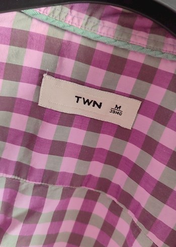 Pembe Kareli Kısa Kollu Erkek Gömlek - Görsel 3