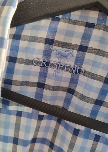 Mavi Ekose Pamuklu Erkek Gömlek - Görsel 4