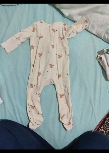 Bebek Uzun Kollu Baskılı Tulum - Görsel 4