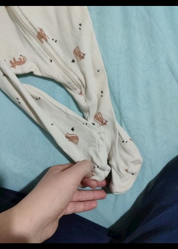 Bebek Uzun Kollu Baskılı Tulum - Görsel 2