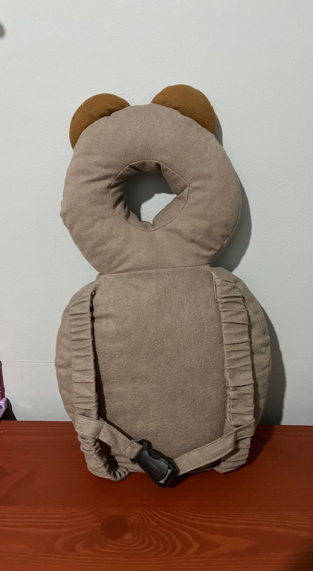 Bej ve Kahverengi Çocuk Yastığı - Görsel 2