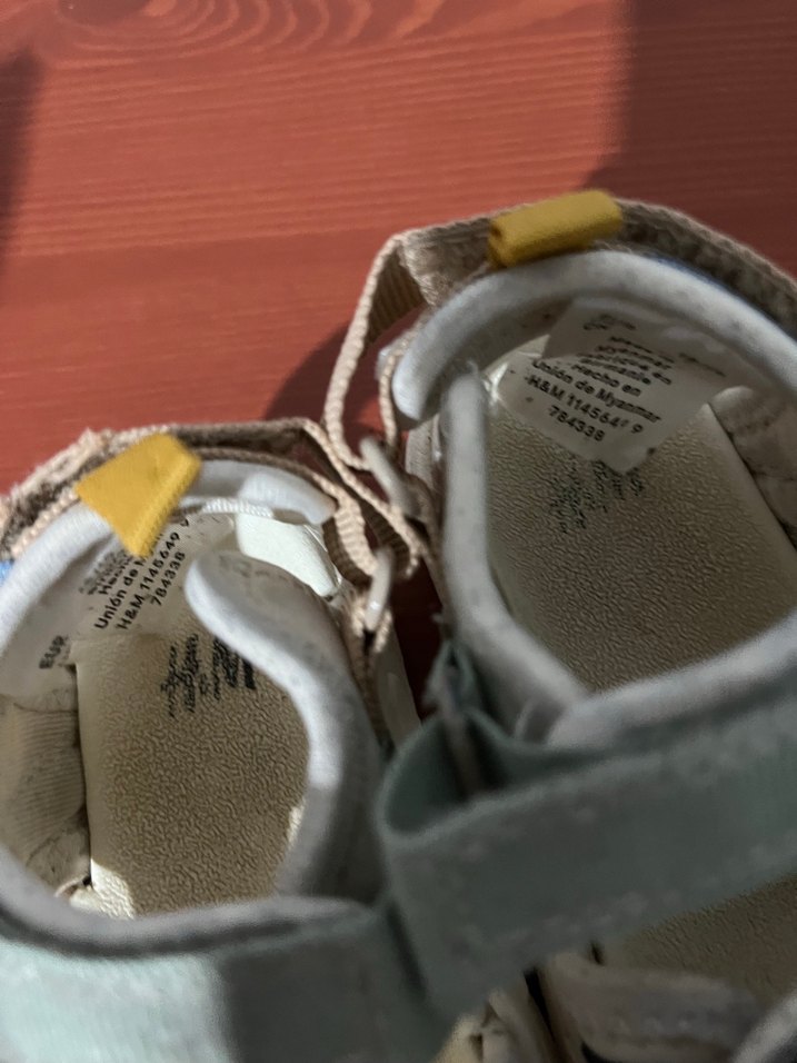 Erkek Çocuk Çok Renkli Denim Cırt Cırtlı Sandalet - Görsel 4