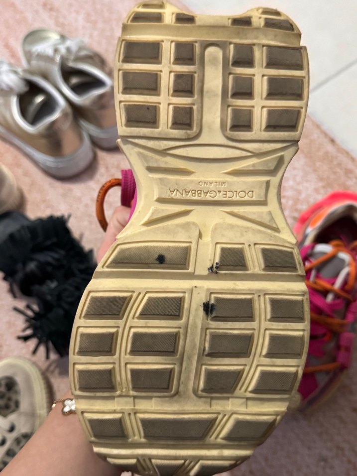 Renkli Bağcıklı Kadın Sneakers - Görsel 4