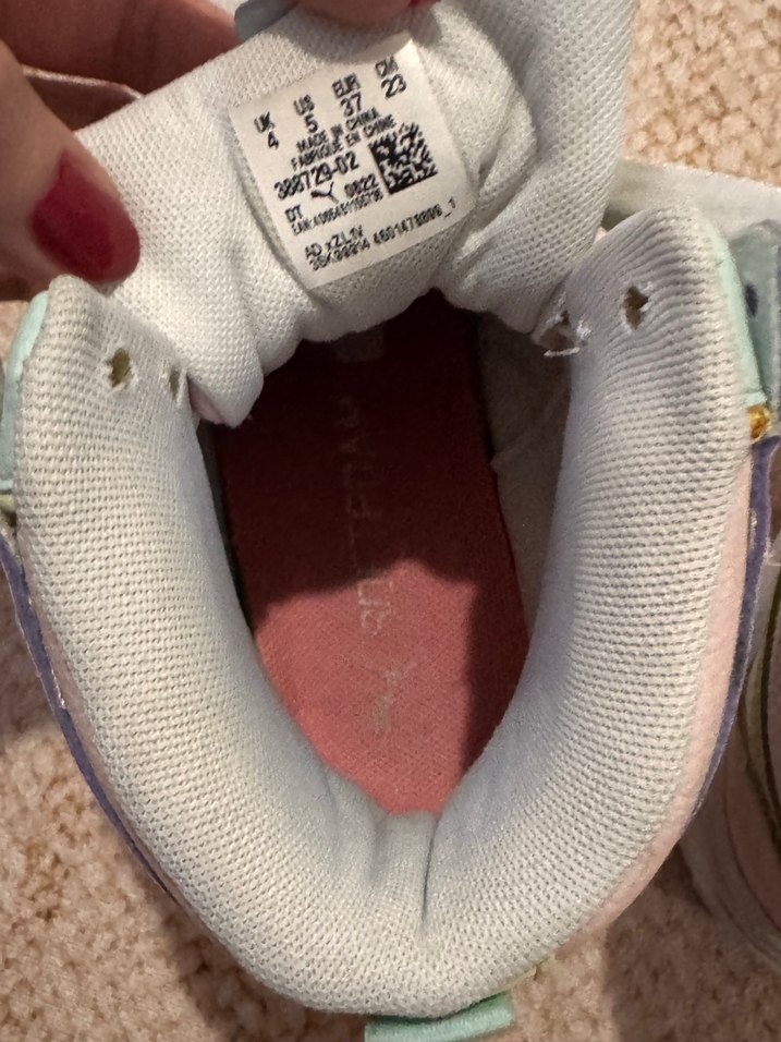 Puma Kadın Pembe Pastel Bağcıklı Spor Ayakkabı - Görsel 4