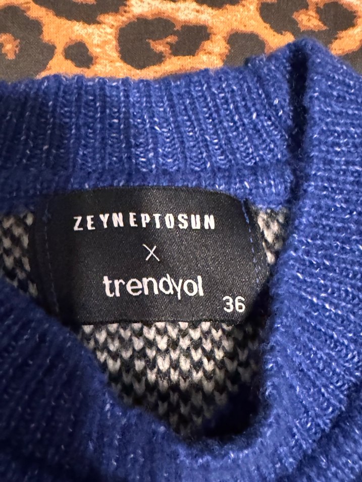 Sokak Stili Kadın Triko Kazak - Görsel 2