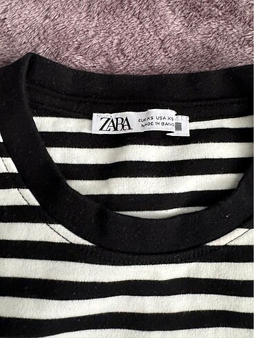 xs Beden Zara basic elbise