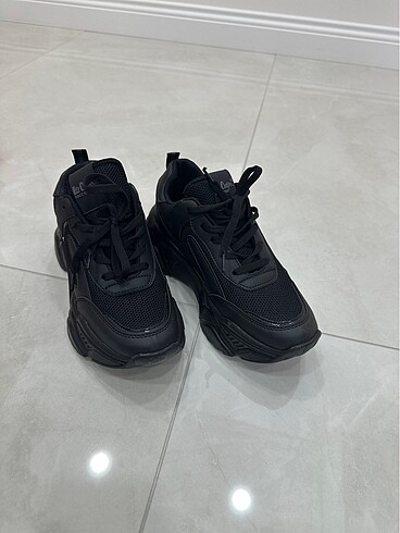 Lee Cooper Siyah bayan spor ayakkabı