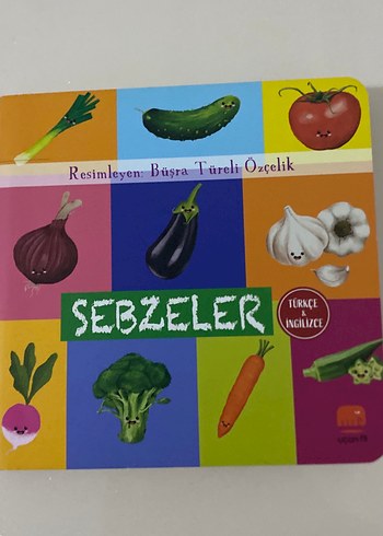 Sebzeler, Hayvanlar ve Meyveler Çocuk Kitapları - Görsel 3