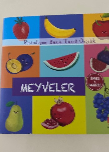 Sebzeler, Hayvanlar ve Meyveler Çocuk Kitapları - Görsel 4