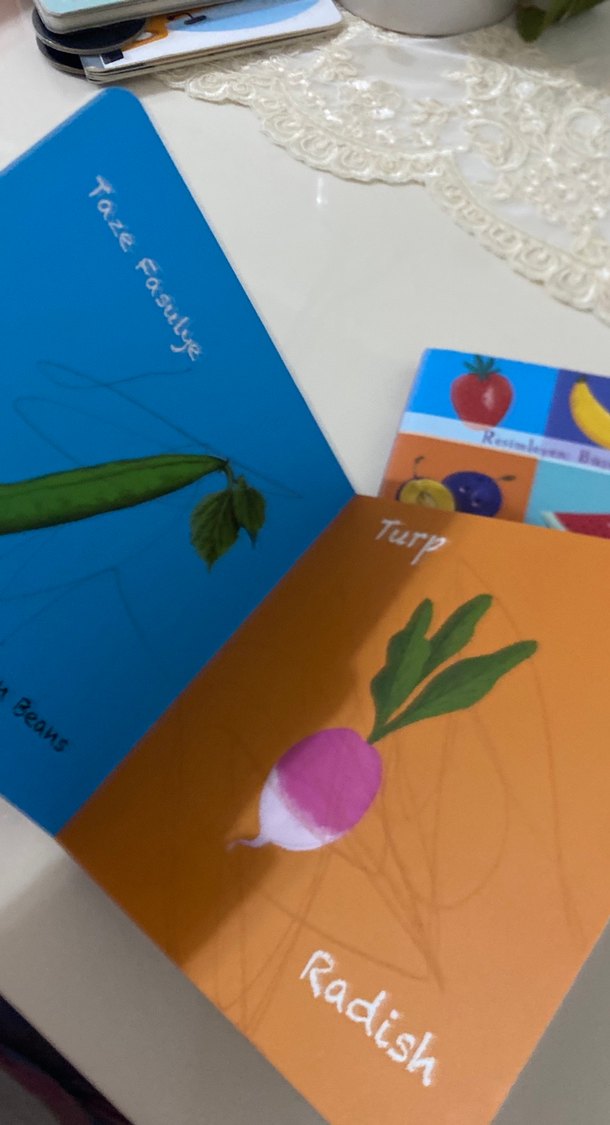 Sebzeler, Hayvanlar ve Meyveler Çocuk Kitapları - Görsel 5