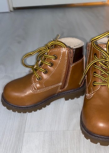 Kahverengi Deri Erkek Çocuk Bot - Görsel 2