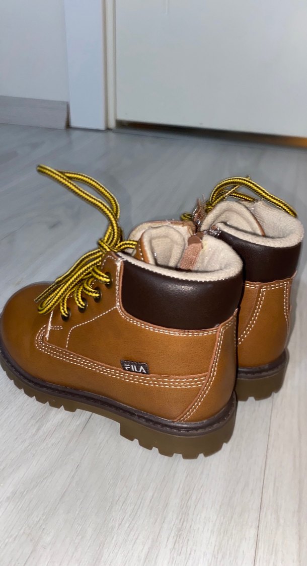 Kahverengi Deri Erkek Çocuk Bot - Görsel 4