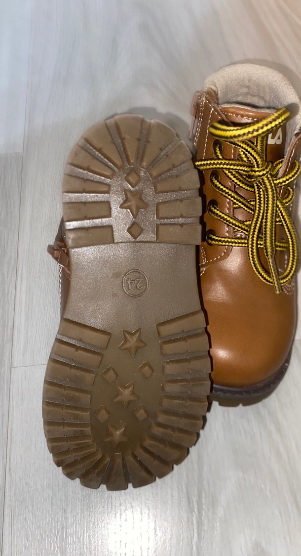 Kahverengi Deri Erkek Çocuk Bot - Görsel 3