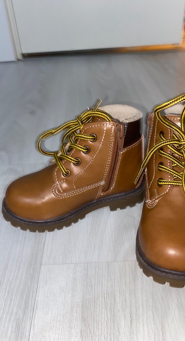 Kahverengi Deri Erkek Çocuk Bot - Görsel 2