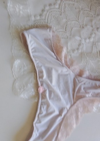 Mavi Bohem Midi Kadın Sabahlık kilot 3 adet penti - Görsel 4