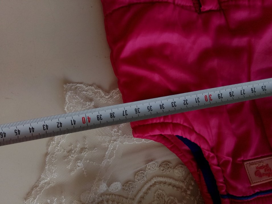 Kız Çocuk Pembe Düğmeli Yelek - Görsel 4