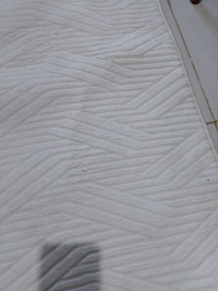 Beyaz Düz Modern Halı - Görsel 2