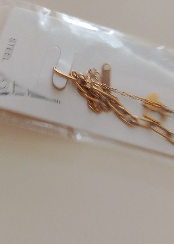 Altın Renk Zincir Detaylı Kadın halhal celık - Görsel 3