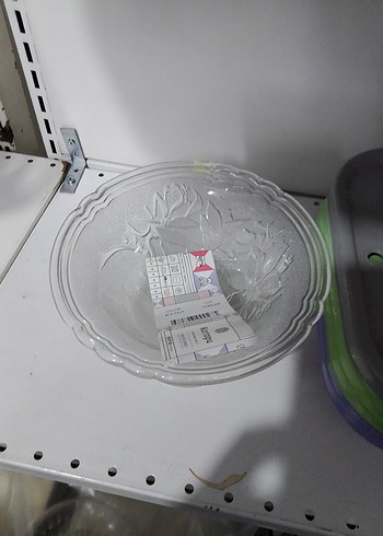 Dekoratif Ayaklı Cam Kase - Görsel 3